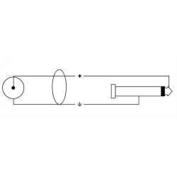 Cordial CFU PC JACK/RCA Macho